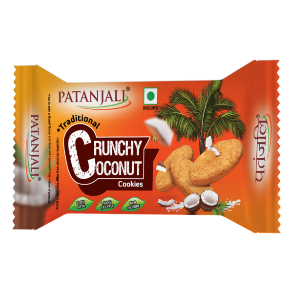 CRUNCHY COCONUT COOKIES 40 GM (C.F.:144)