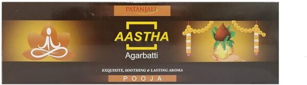AASTHA AGARBATTI POOJA -60 STICK