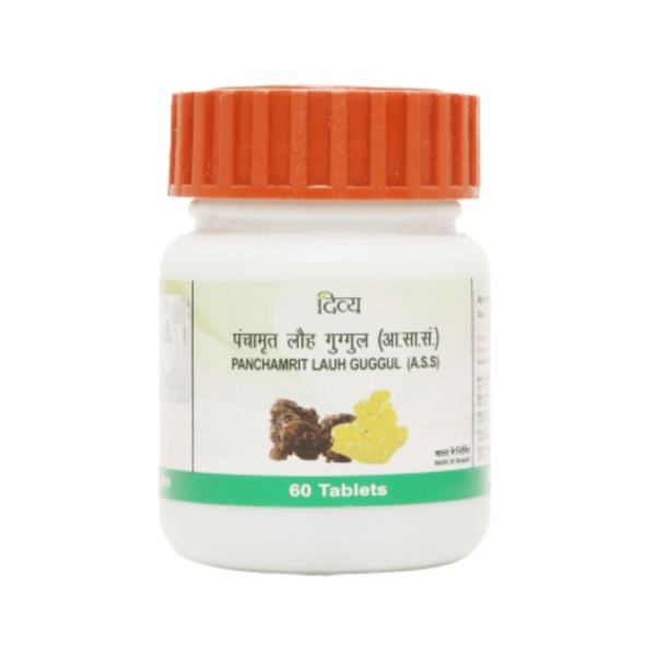 Divya Panchamrit Lauh Guggul 60 Tabs