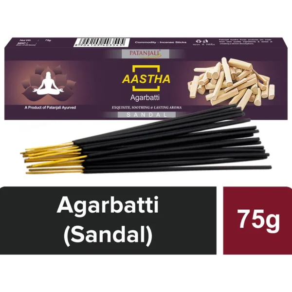 AASTHA AGARBATTI SANDAL -60 STICK