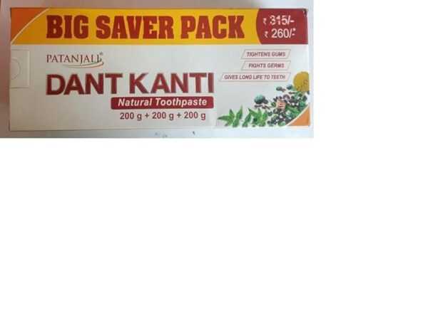 DANT KANTI NATURAL(200GX3)BIG SAVER PACK