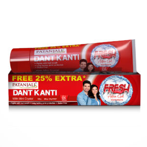 DANT KANTI FRESH A.GEL TP.80G+25%EXTRA (C.F.:144)