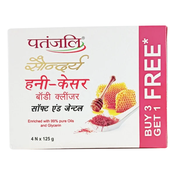 SAUNDARYA HONEY KESAR BC.-125G B3G1 FREE